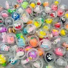 14/28pcs Mini Gashapon Toys - Perfect Gumball Machine, Party Favors And Surprise Prizes - Suitable For Halloween, Thanksgiving, Christmas And Easter Celebrations [Random Color] - Multicolor - View 1