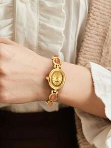 1件女士优雅简约休闲时尚石英腕表，适合日常佩戴 - 均碼 - 查看 8