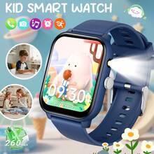 1pc Kids Comfortable Silicone Strap Smart Watch With Built-In Flashlight, 1.83-Inch Full Touch HD Screen, Multiple Sports Modes, Camera Control, Alarm, Bluetooth Calling And Music Control, Children's Day Party Birthday Surprise Gift - View 15
