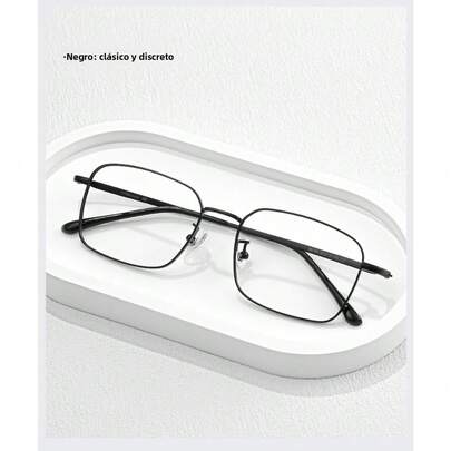 2026 nuevo marco de gafas de oro, shuaisiwen, marco de gafas de miopía metálica, mujer anti - luz azul, hombre