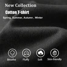 100% Cotton Unisex Tung Tung Tung Sahur T-Shirt Women Graphic Shirtssummer Outfits For Women - 黑色 - 查看 9