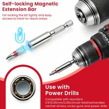 83-Piece Ratchet Socket Screwdriver Bit Tool Set, Multi-Function Repair Kit With Portable Case - A-Red - View 4
