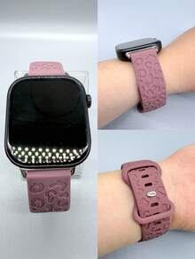 1 dây đeo đồng hồ silicon nữ, tương thích với Redmi Watch 6 Active/6 Lite, Watch 5 Active/5 Lite, dây đeo silicon thoáng khí kiểu số 8 có khóa cài, tương thích với Redmi Watch 3 Active/3 Lite, phụ kiện dây đeo cổ tay tương thích với Redmi Watch 4, tương thích với Mi Band 8 Pro/9 Pro - Khói tím - Xem 1