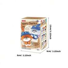 Miniso Mặt dây chuyền Disney Stitch Confession Flocked & Zootopia Kneeling Wish Book Vinyl Blind Box & Nhẫn mini Zootopia Gacha, Đồ trang trí hoạt hình, Quà tặng sưu tầm, Quà sinh nhật tuyệt vời, Chất liệu PVC (1 cái giao ngẫu nhiên) - Nhiều màu - Xem 8