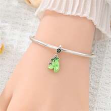 奇幻童话与自然主题串珠套装，925纯银珐琅吊坠，可搭配欧洲女士手链 - 彩色 - 查看 8