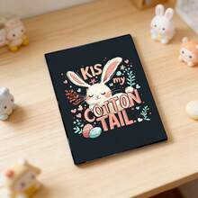 "Nhật ký chú thỏ Phục Sinh dễ thương 'Kiss My Cotton Tail'" - màu đen - Xem 3