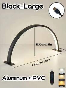 Đèn làm móng kiểu dáng tối giản hiện đại, ánh sáng ba màu, nguồn sáng LED, có màu hồng và trắng, thích hợp sử dụng trong các tiệm làm móng hoặc tại nhà. - Một cỡ - Xem 9
