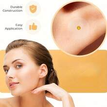 20/40/60/80片装金色耳穴按摩贴，透明耳部按摩及身体护理贴 - 多色 - 查看 9