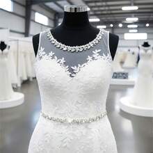 1pc 35.43 Inch Crystal Rhinestone Sewing Craft Chain, Elegant Minimalist Body Chain, Luxury Rhinestone Decor Chain, Claw Chain, Crystal Rhinestone Chain, Shiny DIY Decor, Clothing Decor Diamond Shoulder Strap Adjustable Crystal Shoulder Strap Accessory, Wedding Sewing Decor Accessory, Luxurious Rhinestone Strip, Sewing Supplies - Multicolor - View 4