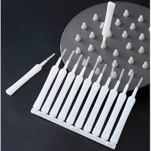 Bộ 10 cọ vệ sinh lỗ và khe hở, thích hợp để làm sạch điện thoại thông minh, các lỗ và khe hở trong vòi hoa sen. - Vệ sinh đầu vòi sen - Xem 5