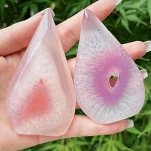 1 mảnh đá hình giọt nước, đá mã não lấp lánh, và những mảnh đá mã não hình giọt nước duyên dáng, hoàn hảo làm quà tặng pha lê cho Ngày Valentine, Giáng sinh, Lễ Phục sinh và Năm mới. - Nhiều màu - Xem 4