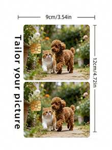 Customized Photo Stickers Card Skin, Credit Card Skin, Personalized Stickers, Credit Card Skin Stickers Credit Card Cover For Transportation, Key, Debit, Credit, Card Cover, Debit Card Cover Sticker For Debit, Graduation Gifts, Back-To-School Gifts - Multicolor - View 6