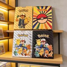 pokemon Thiệp cầu vồng mạ vàng, Thiệp hoạt hình anime dễ thương mạ vàng, Thiệp nhiều ngôn ngữ, Thiệp giải trí cho bữa tiệc - Nhiều màu - Xem 1
