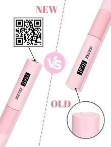 Bộ 144 dụng cụ uốn mi hình chữ D, kích thước 9-16mm, bao gồm dụng cụ uốn mi, keo và chất làm kín - Bộ dụng cụ uốn mi cán dài, mỏng, rộng, dùng cho mi giả. - màu đen - Xem 3
