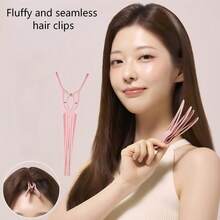 Volumen & Höhe Haarwurzel-Lift Haarclip - Kunststoff-Stylingclip ohne Markierung für Pony, Volumen, Höhe, Pony, rutschfester Haarstyler für normale Haartypen - einfach zu bedienen für langes und kurzes Haar, Haarklammern, Festival, Party - Verschiedenfarbig - Übersicht 3