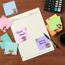 1/3/9 tờ giấy ghi chú hình mèo dễ thương, nam châm dán tủ lạnh, nhãn dán bảng ghi nhớ, giấy ghi nhớ học tập, đồ dùng học tập, văn phòng phẩm gia đình/văn phòng. - Bò cao nguyên A - Xem 7