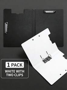 Carpeta de archivo A4, organizador de documentos de negocios, portapapeles de escritura, portafolios de currículum, sujetapapeles de examen - Talla única para todos - Ver 9