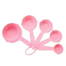 Plastic Measuring Cup And Spoon Set, Kitchen Baking Measurement Tools, Flour Scoop, Coffee Scoop, Seasoning Spoon, Liquid Measuring Tools - Multicolor - View 3