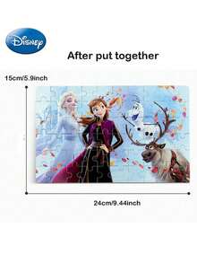 1 bộ ghép hình Công chúa Disney chính thức, họa tiết in sống động, đồ chơi giảm căng thẳng, trò chơi ghép hình giáo dục thú vị, quà tặng sinh nhật cho người lớn, gia đình, bạn bè, người hâm mộ. - 11DF1081600 - Xem 7