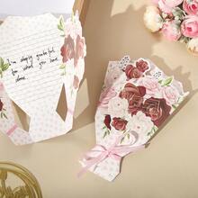 1 Set de tarjeta de felicitación 3D para el Día de la Madre, cumpleaños, festividad, Acción de Gracias, felicitaciones y mensajes, incluye 1 pieza - Multicolor - Ver 12