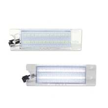 2 luces LED Canbus blancas para matrícula para 147 156 159 166 Brera tipo 940 MiTo Romeo GT Spider 939 - BLANCO - Ver 7