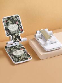 1个新款郁金香花可调节桌面手机支架，可折叠，适用于直播和视频观看 - 彩色 - 查看 9