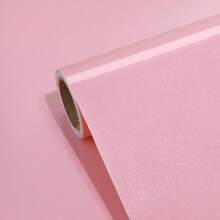 1 rollo de papel tapiz autoadhesivo de PVC con perlas rosas, despegable y pegajoso, impermeable, a prueba de grasa, sin residuos, adecuado para habitación de princesa, dormitorio, armario, renovación de escritorio, papel tapiz removible, 40CM*500/300/100CM - D-Rojo - Ver 14