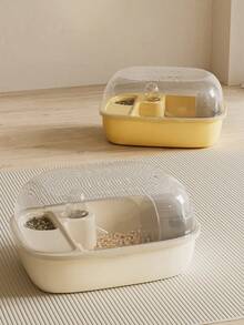 Hamster Cage, Luxury Acrylic Large Space Hamster Cage, Suitable For Hamsters, Gerbils - one-size - View 6