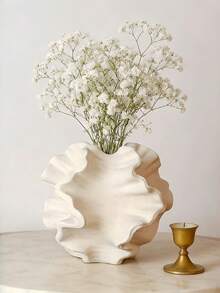 1pc Nordic Style Resin Origami Flower Pot, Suitable For Decorating Living Room Desk - Origami - View 6