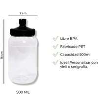 Cilindro de Chupón Dulcero 30 Pz | 500ml | CIlindro para Fiesta Tarro Bote | Personalizable - Surtido - Ver 3