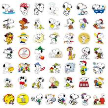 SNOOPY 50 miếng dán graffiti hoạt hình anime dễ thương dùng cho điện thoại, hộp du lịch, chống thấm nước, có thể cắt dán. Hình dán dễ thương giúp thư giãn. - Nhiều màu - Xem 7