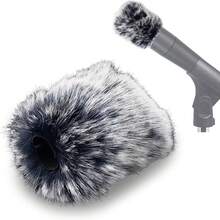 Filtro antipop de peluche para micrófono S M 58 - Pantalla anti-viento Deadcat personalizada y amortiguador de viento para micrófono dinámico cardioide de instrumento S M-58 - Unitalla - Ver 8