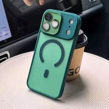 适用于 17/17 Air/17 Pro/17 Pro Max 的哑光半透明镜头保护壳，支持磁吸无线充电 - A - 查看 11