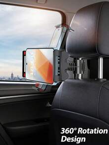 Car Backseat Headrest Tablet Holder, Car Seat Phone Mount, Suitable For Most Tablets And Phones, Convenient And Easy To Use - Multicolor - View 1