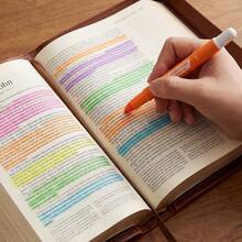 Bộ 8 bút dạ quang gel nhiều màu, không lem, khô nhanh, thích hợp để ghi chú, học tập và chuẩn bị cho năm học mới. - Nhiều màu - Xem 6