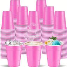 10-100pcs/Set Reusable Mini Party Cups, Suitable For Snacks, Juice, Any Party Occasions - Multicolor - View 6