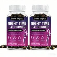 GREENPEOPLE Night Time Fat Burner Pills Weight Loss Support Metabolism Supplement - 120 Pcs - View 6