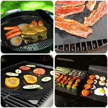 15X Non Stick Oven Mat/Barbecue Mat, Essential For Spring Outing, Camping, Picnicking, Barbecue, Non Stick Baking, Heat Resistant Baking, Barbecue Board Cooking, Barbecue Board Mat - A - View 10