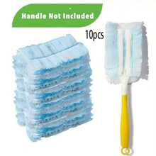 30pcs/Pack Disposable Anti-Static Dust Mop Heads Refill, Suitable For Electronics, Furniture, Blinds And Ceiling Fans, Easy Dust Removal (Mop Handle Not Included), Cleaning Supplies, Cleaning Accessories - A - View 10