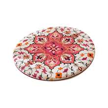 SANMOSPIN 1 chiếc đệm ngồi tròn kiểu Bohemian họa tiết hoa, có thể tháo rời và giặt được, chống trượt, tạo cảm giác thoải mái cho ghế văn phòng, ghế ăn gia đình, phòng học, trang trí nhà cửa. - Nhiều màu - Xem 15