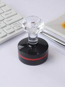 Con dấu chân dung thú cưng tròn 1,5 inch cá nhân hóa, con dấu logo, quà lưu niệm tùy chỉnh, quà sinh nhật, quà Lễ Tạ ơn, nhựa trắng bền, con dấu chân dung thú cưng vui nhộn cá nhân hóa, thích hợp cho phong bì và tem, tuyệt vời cho Lễ Tạ ơn - màu đen - Xem 3