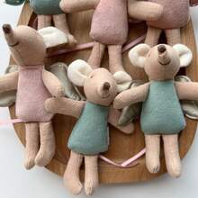 1pc Angel Mouse Doll, Children's Pretend Play Interactive Toy Hand Puppet - Baby Angel Mouse - View 8