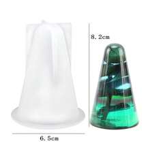 Bộ khuôn hình chóp và hình nón bằng nhựa Epoxy - Khuôn silicon để tự làm tinh thể nhọn, đồ thủ công bảo quản hoa, giá trưng bày trang sức, nhẫn, đồ thủ công làm nến. - Nhiều màu - Xem 15