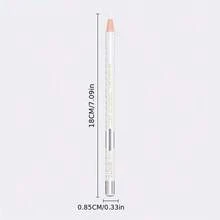 1/2pcs White Waterproof Eyebrow Position Marking Eye Tool - White - View 3