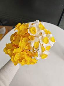 10 bông hoa thủy tiên giả, thích hợp trang trí nhà cửa, trang trí Ngày của Mẹ, trang trí bàn tiệc, trang trí đám cưới. Áp dụng cho đám cưới, trang trí nhà cửa, trang trí phòng, trang trí tường, trang trí phòng khách, trang trí nhà bếp, trang trí mùa xuân. Hoa giả trang trí bàn tiệc, trang trí trung tâm bàn tiệc cưới, hoa cưới, trang trí lễ Phục sinh. - Màu vàng - Xem 7