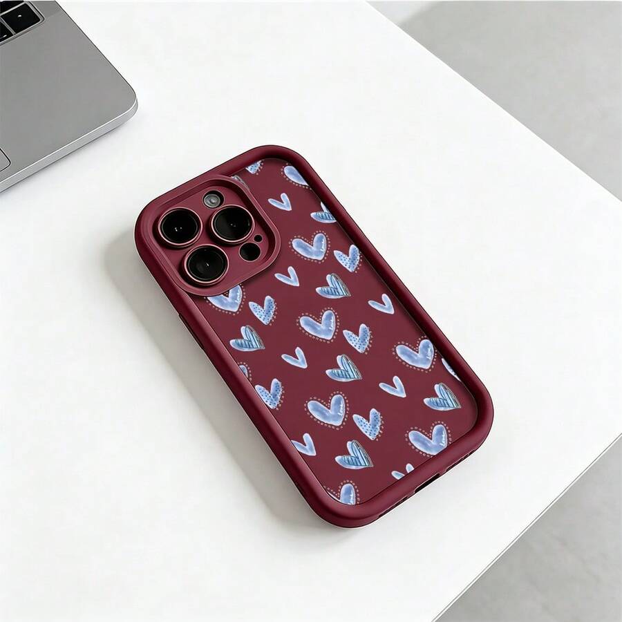 Fundas para Airtag - Burdeos - Ver 1