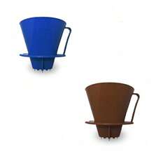 Suporte para Coador de Café Tradicional Nova Era Porta Filtro Manual para Caneca, Garrafa ou Jarra - Multicolorido - Visão 5