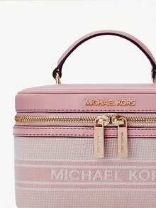 MK Jet Set Women's Handbag With Shoulder Strap And Zipper - Pink - View 5