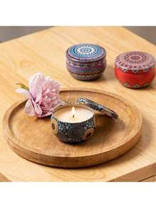 Bộ 4 nến thơm trị liệu, bộ nến thơm thư giãn, bộ quà tặng nến thơm, thích hợp cho đám cưới, sinh nhật, ngày lễ, quà lưu niệm đám cưới, nến thơm trị liệu tại nhà, quà tặng unisex cho sinh nhật, Giáng sinh, yoga, phòng tắm, quà tặng ngày Valentine, trang trí nhà cửa khách sạn. - nhiều mùi hương - Xem 4