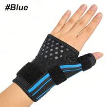 1pc Breathable Thumb Splint Brace Support For Right Hand Or Left Hand - Multicolor - View 8